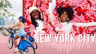 NYC Vlog  Museum of Ice cream Restaurants Brooklyn Bridge [upl. by Lubin71]