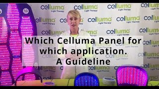 Celluma LEDLichttherapiePanels Welches Panel für welche Anwendung [upl. by Debbee739]