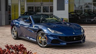 2023 Ferrari Portofino M in Blue over Black interior [upl. by Llerod]