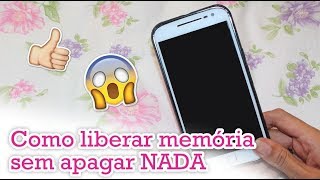 Como LIBERAR espaço no celular sem APAGAR NENHUM APP  karinnoue [upl. by Rim]