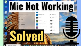 Fix Microphone Not Working on Windows 10 [upl. by Lorilyn614]