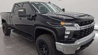 2021 CHEVROLET SILVERADO 2500 1LT Z71 BLACK CLEARCOAT GASSER 4K WALKAROUND 14724Z SOLD [upl. by Freiman]