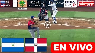 Nicaragua vs República Dominicana EN VIVO donde ver a que hora juega Serie del Caribe 2024 hoy [upl. by Mears842]