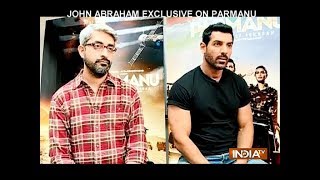 Parmanu Movie Interview John Abraham the story of Pokhran movie release 25th May [upl. by Wittenburg]