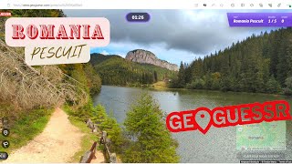 Geoguessr Romania Pescuit harta noua [upl. by Narcis269]