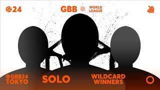 GBB24 World League SOLO Category  Qualified Wildcard Winners Announcement [upl. by Llertnahs]