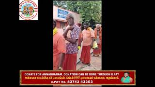 Annadhanam distributed to Sadhus by Erumbur Karnan Siddhar on 270924 [upl. by Haela]