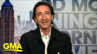 Adrien Brody talks about new horror series Chapelwaite l GMA [upl. by Staci]