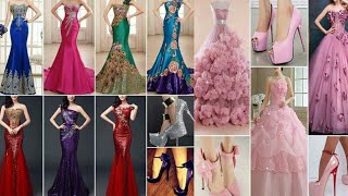 TOP 10 ELEGANT DRESSES COLLECTION 2019 DRESSES FOR EVENING PARTYPROMFLORAL BALL GOWNS [upl. by Cornew]