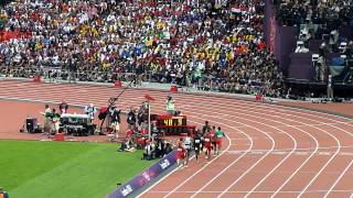 London 2012  800 m  David Rudisha 140quot91 [upl. by Chon]