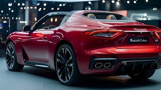 Maserati Cabrio 2024 Review Luxury Meets Performance [upl. by Nolahc]