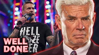 Eric Bischoff CM Punk’s First Couple Of Weeks In WWE [upl. by Eaves]