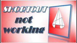 Fixing error Shortcut keys not working properly in AutoCAD [upl. by Crispas]