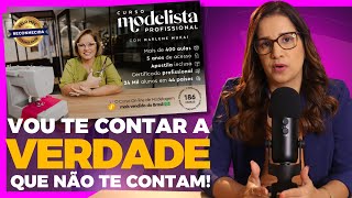 Modelista Profissional Vale a Pena A Verdade Que Não Te Contam Sobre o Curso de Modelagem Online [upl. by Ennairac]