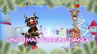 quotFestive Freeze Dance Songs Fun Christmas Freeze Dance for Kidsquot [upl. by Mikal965]