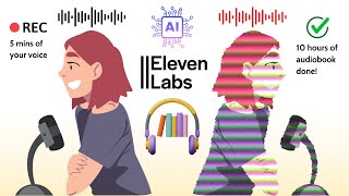 Create an Audiobook in Your Voice Using ElevenLabs under 100 [upl. by Waddington]