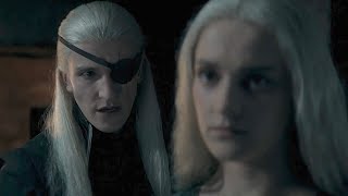 Aemond asks Helaena to ride Dreamfyre Full Scene HD  House of the Dragon S02E08 [upl. by Johnna]