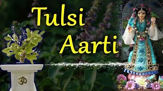 TULASI AARTI  Tulsi Krishna Preyasi Namo Namaha ISKCON Temple Songs [upl. by Eerol649]