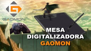 MESA DIGITALIZADORA GAOMON S620  UNBOXING amp REVIEW [upl. by Angele402]