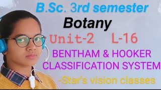 Bentham amp Hooker classificationNatural classificationclassification systembsc 3rd semester botany [upl. by Dewitt279]