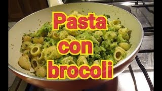 Pasta italiana con brocoliReceta facil de pasta italiana con verduras [upl. by Aneeg]