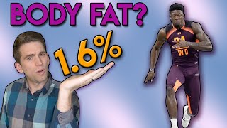 DK Metcalf 16 Body Fat at NFL Combine  A Doctors Take [upl. by Erroll]