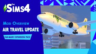 Sims 4  Mod Review  Flying with Planes [upl. by Regina143]