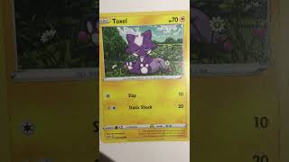 Toxel pokemon pokemoncards pokémontcg shorts [upl. by Rialc]