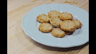 Cómo Hacer Galletas De  Harina de Coco y de Almendras  Receta fácil [upl. by Euton416]