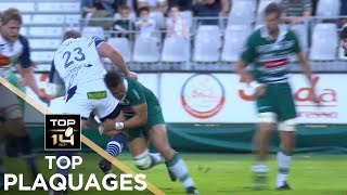 TOP Plaquages de la J24  TOP 14  Saison 20172018 [upl. by Allwein]