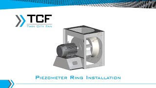 Piezometer Ring Installation Plenum Fans [upl. by Ardnuaek]