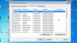 Como acceder a la configuracion de Windows 7 con msconfig [upl. by Niwdog147]