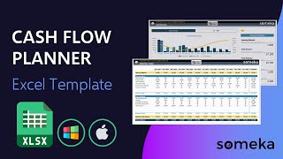 Company Cash Flow Planner  Excel Template  Income and Expense Tracker [upl. by Hamilah]