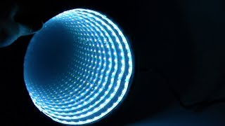 Build an Infinity Mirror  Science Project [upl. by Ariaec38]