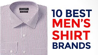 10 Best Shirt Brands for Mens in India with Price Range  Top 10 Formal Shirt Brands  2017 [upl. by Saleme420]