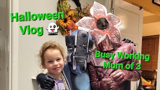 Busy Working Mum Day  Halloween  Back To School After Half Term  UK Mum Life [upl. by Sirkin]