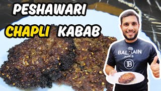 Peshawari Chapli kabab  Original Recipe  Dastarkhan Recipes by Asim [upl. by Netsreik591]