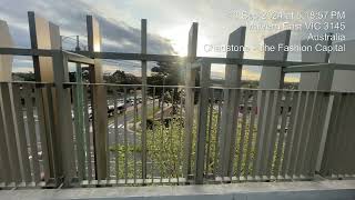 Chadstone Shopping Centre Car Park Facing sunset Qibla [upl. by Materse]