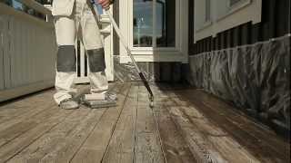 Oiling decking  step by step [upl. by Salahi]