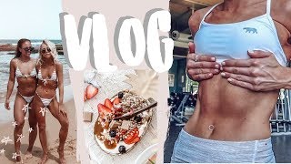 My EVERYDAY LEANING  TONE workout  What I eat  WEEKLY VLOG [upl. by Werna]