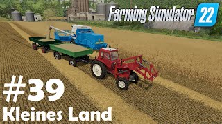 LS22 Kleines Land 39 Hafer dreschen Stroh abfahren amp Gras mähen  Farming Simulator 22 [upl. by Natika]