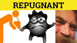 🔵 Repugnant  Repugnant Meaning  Repugnant Examples  GRE 3500 Vocabulary [upl. by Alehcim615]