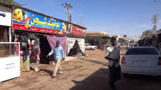 Sudan Side Street of Dongola スーダン ドンゴラの裏通り [upl. by Tybald958]