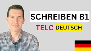 Schreiben B1  Tipps und Beispiele  TELC  Deutschprüfung [upl. by Bathesda]