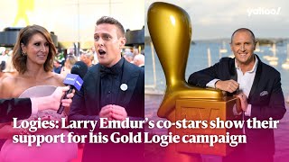 Logies 2024 Larry Emdur’s costars show their support for his Gold Logie campaign  Yahoo Australia [upl. by Arorua222]