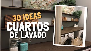 30 IDEAS PARA EL CUARTO DE LAVADO  Consejos y Sugerencias en Lavaderos [upl. by Marelya728]