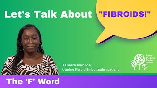 Testimonial Uterine Fibroid Embolization  Tamara [upl. by Tala]