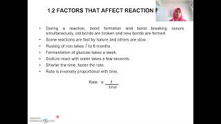 PRERECORDED CHM096 2022 TOPIC 1W112 Factors That Affect Reaction Rates [upl. by Winson]