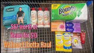 Walmart Ibotta Haul 8624  3 Freebies  Easy Digital Deals [upl. by Davie]