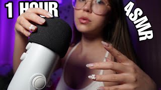 1 Hour of Hand Sounds Background ASMR for Sleeping Studying or Gaming No TalkingLooped [upl. by Larena571]